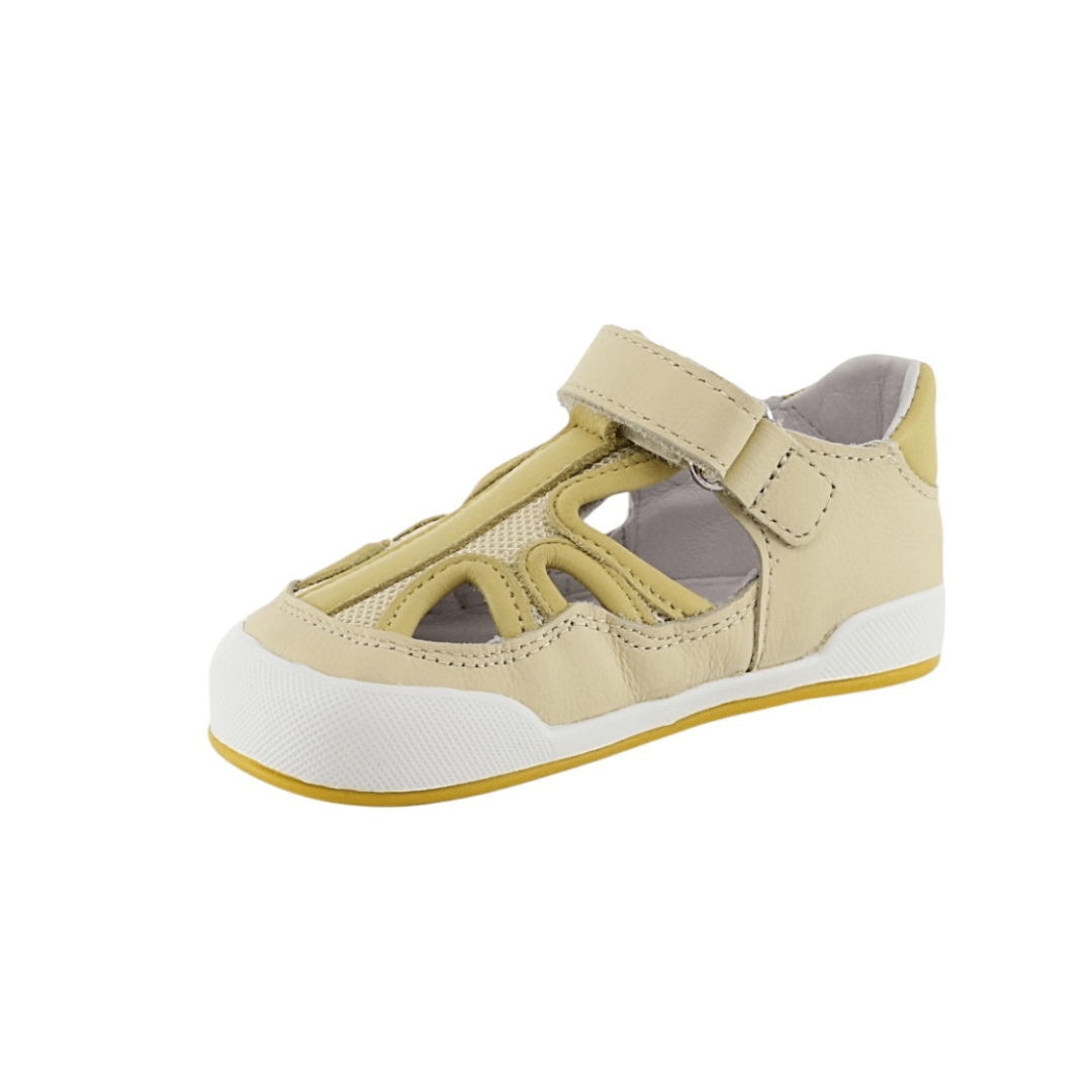 sandalia respetuosa blanditos estela amarillo - garós