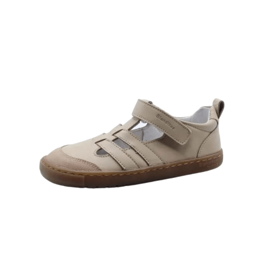 SANDALIA RESPETUOSA INFANTIL BLANDITOS MILOS GRIS TAUPE - GARÓS
