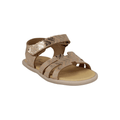 SANDALIA RESPETUOSA INFANTIL ZIG-ZAG PIEL DORADO - ANDANINES - GARÓS