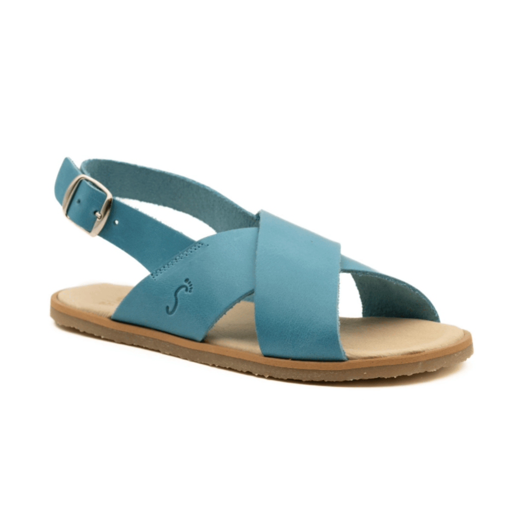 sandalia respetuosa mujer 5205 - li flexi nens sport azul agua - garós