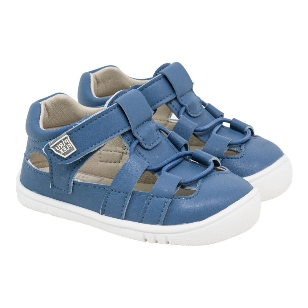 SANDALIA RESPETUOSA PIRUFLEX PF274 - 5 MICROFIBRA AZUL - GARÓS