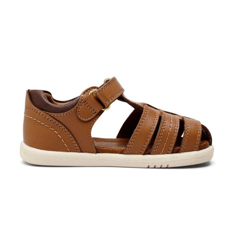 SANDALIAS BAREFOOT BOBUX ROAM PIEL MARRÓN - GARÓS