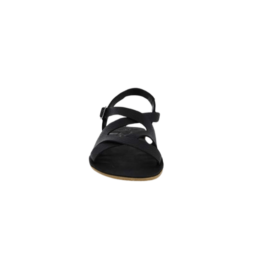 SANDALIAS BAREFOOT PIEL RUSTIC NEGRO - VIVANT - GARÓS