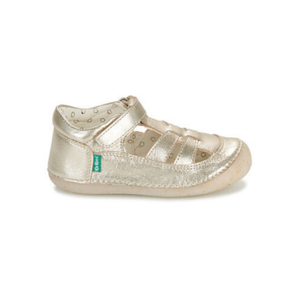 SANDALIAS BAREFOOT SUSHY PIEL DORADO - KICKERS - GARÓS