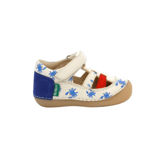 SANDALIAS RESPETUOSAS KICKERS SUSHY PIEL CANGREJOS - GARÓS