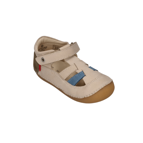 SANDALIAS RESPETUOSAS SUSHY PIEL BEIGE - KICKERS - GARÓS