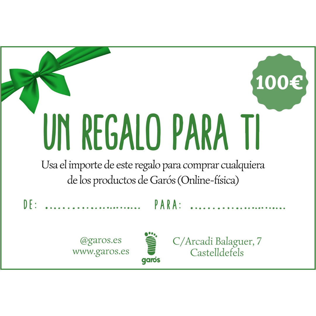 TARJETA REGALO - GARÓS