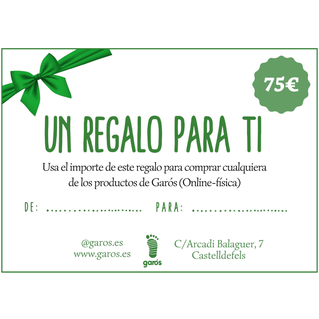 TARJETA REGALO - GARÓS