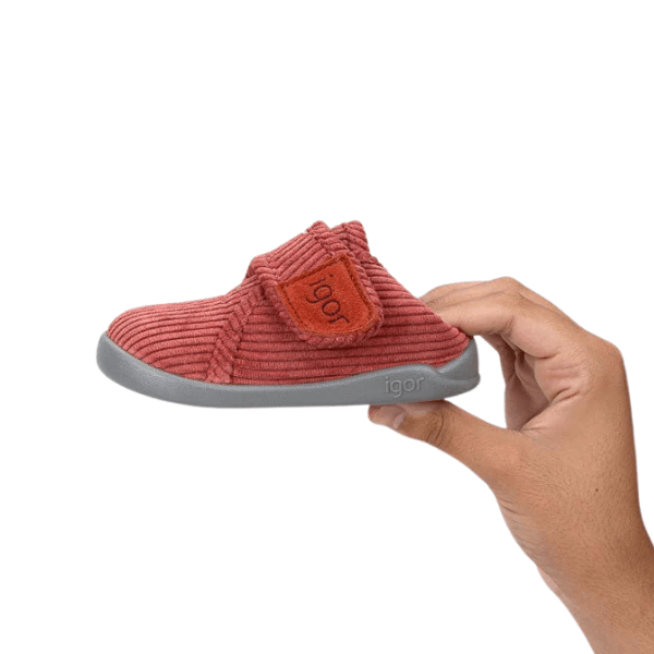 ZAPATILLA DE CASA BAREFOOT HOMIE PANA TEJA - IGOR - GARÓS