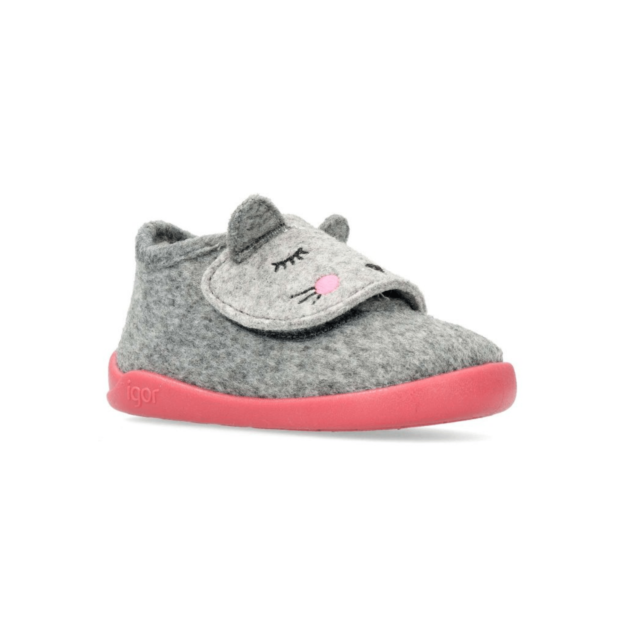 zapatilla de casa barefoot igor homie gatito - garós