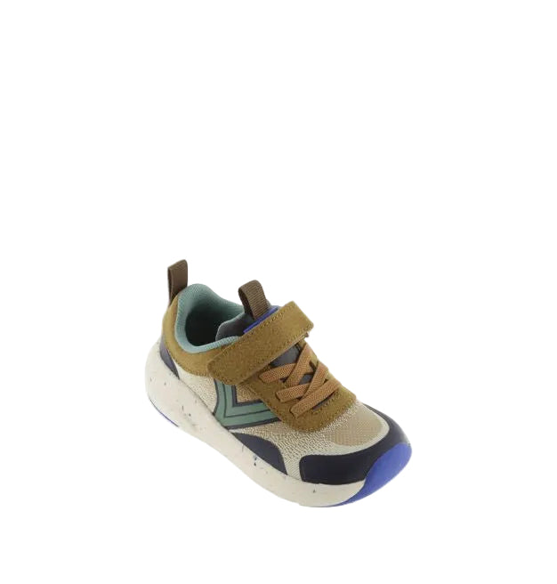 ZAPATILLA DEPORTIVA BAREFOOT INFANTIL KAI MESH TAUPE - VICTORIA - GARÓS