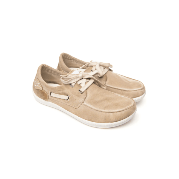 ZAPATILLA NAUTICO ALGODON SUNNI SABBI VULCAN CANELA - GARÓS