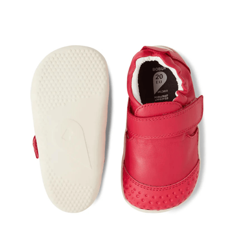 ZAPATILLA PRIMEROS PASOS RESPETUOSA BOBUX XPLORER GO PIEL FUCSIA - GARÓS