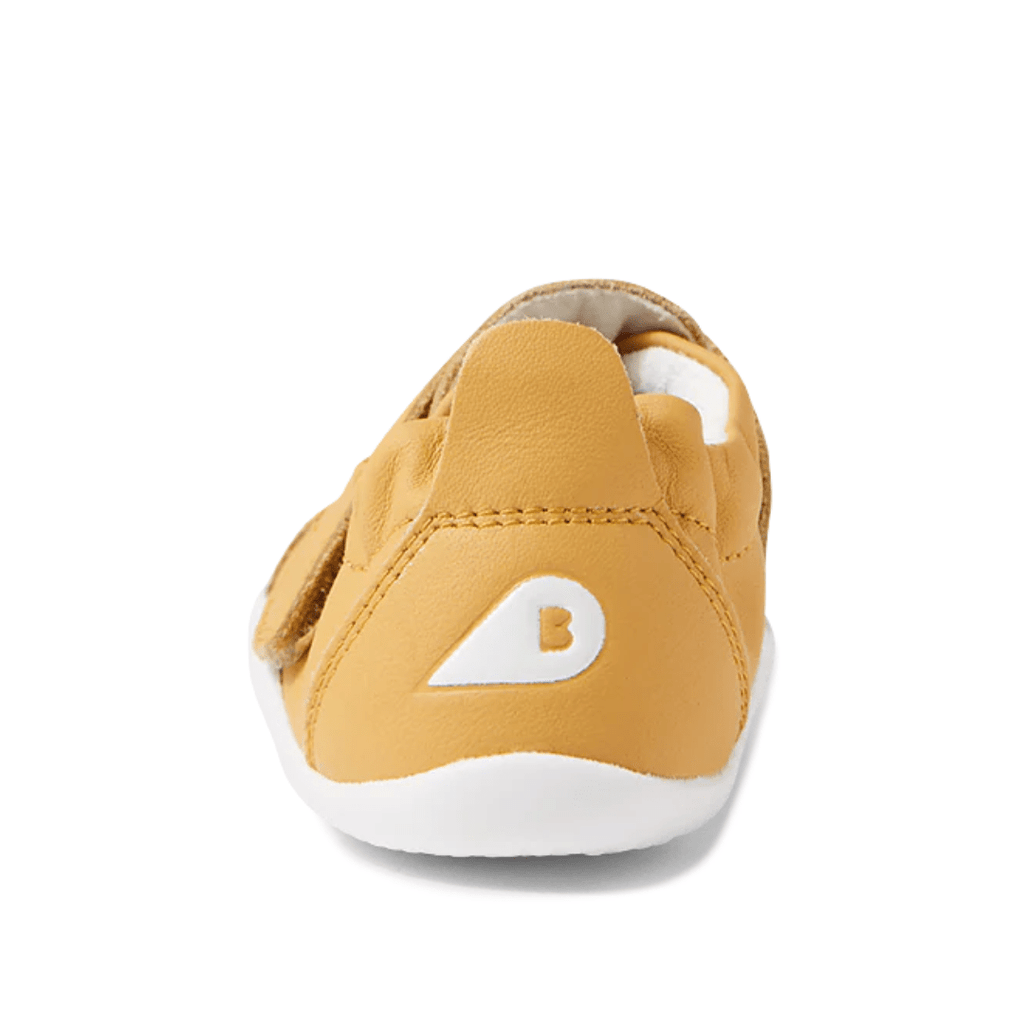 ZAPATILLA PRIMEROS PASOS RESPETUOSA BOBUX XPLORER GO PIEL MOSTAZA - GARÓS