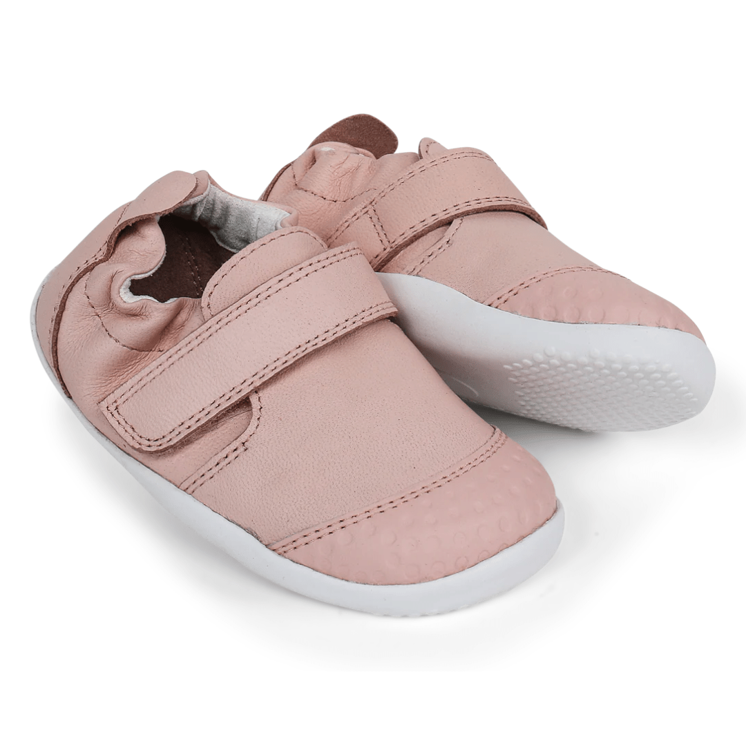 ZAPATILLA PRIMEROS PASOS RESPETUOSA BOBUX XPLORER GO PIEL ROSA - GARÓS