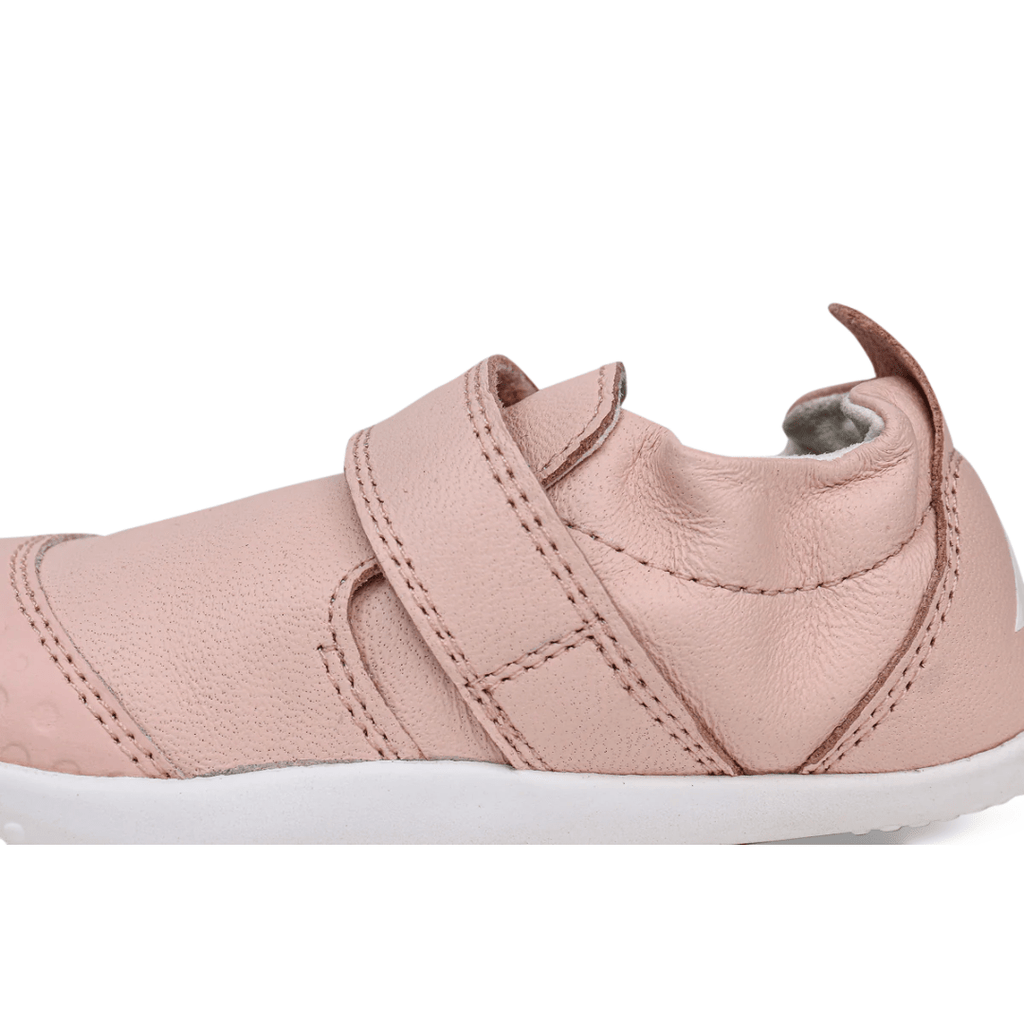 ZAPATILLA PRIMEROS PASOS RESPETUOSA BOBUX XPLORER GO PIEL ROSA - GARÓS