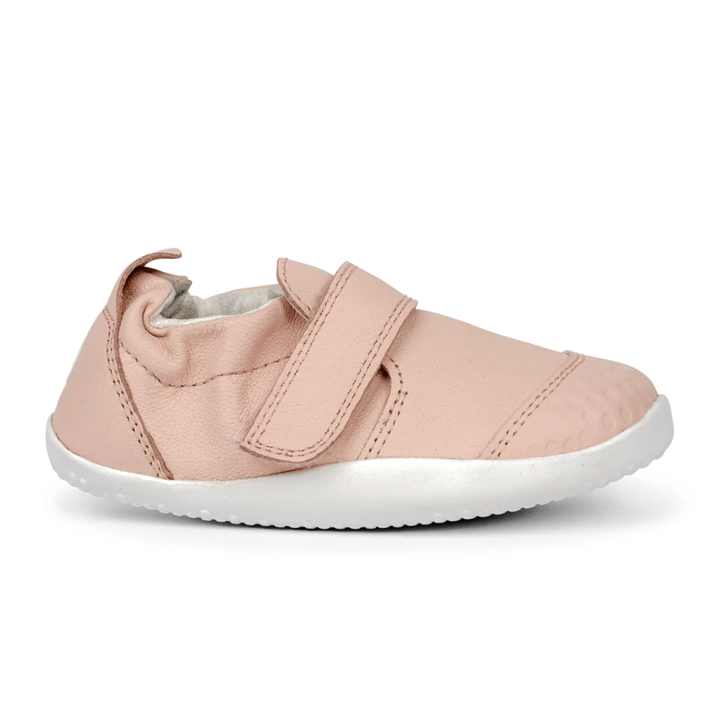 ZAPATILLA PRIMEROS PASOS RESPETUOSA BOBUX XPLORER GO PIEL ROSA - GARÓS