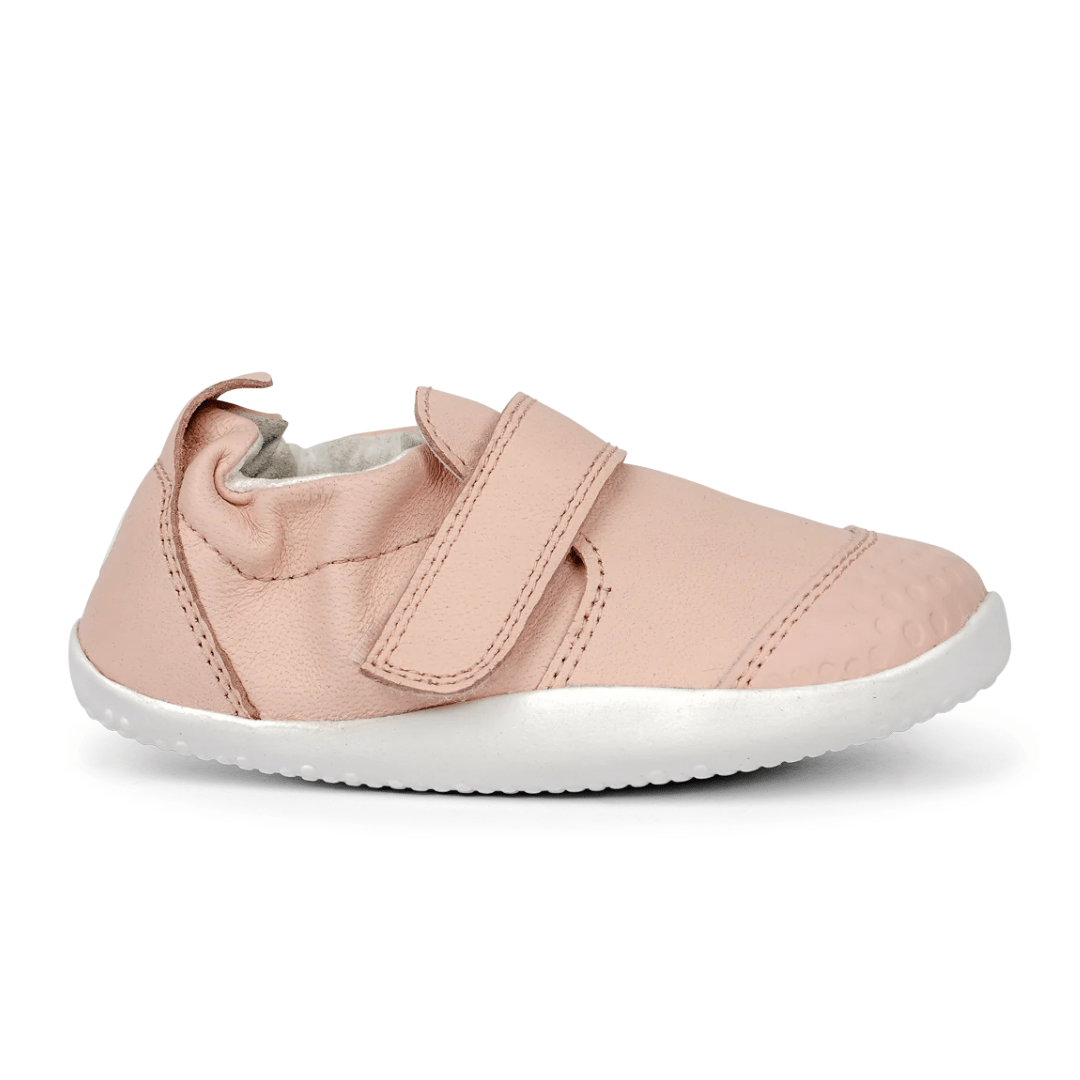 ZAPATILLA PRIMEROS PASOS RESPETUOSA BOBUX XPLORER GO PIEL ROSA - GARÓS
