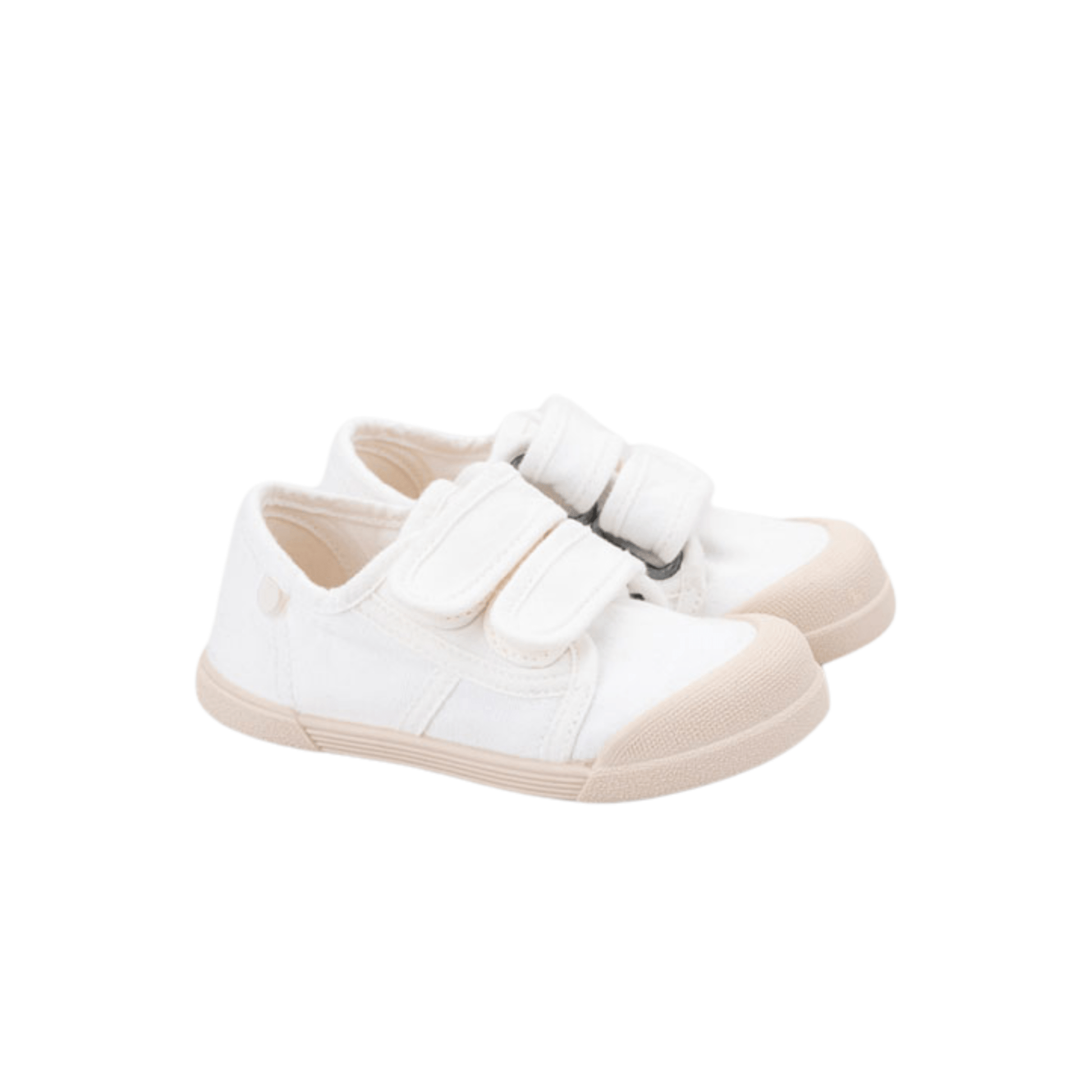 ZAPATILLA RESPETUOSA LONA VELCRO IGOR BLANCA - GARÓS