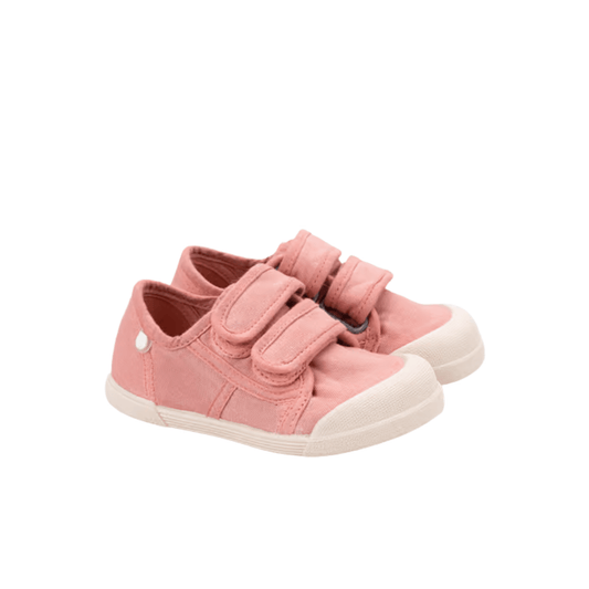 ZAPATILLA RESPETUOSA LONA VELCRO IGOR ROSA - GARÓS