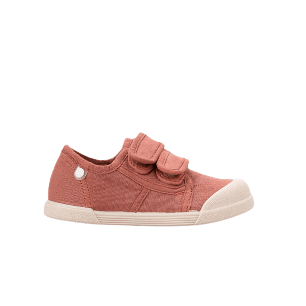 ZAPATILLA RESPETUOSA LONA VELCRO IGOR TERRACOTA - GARÓS