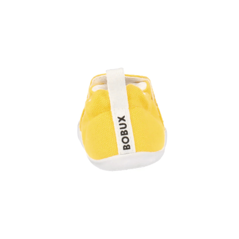 ZAPATILLA RESPETUOSA PRIMEROS PASOS BOBUX XPLORER SCAMP ORGANIC AMARILLO - GARÓS