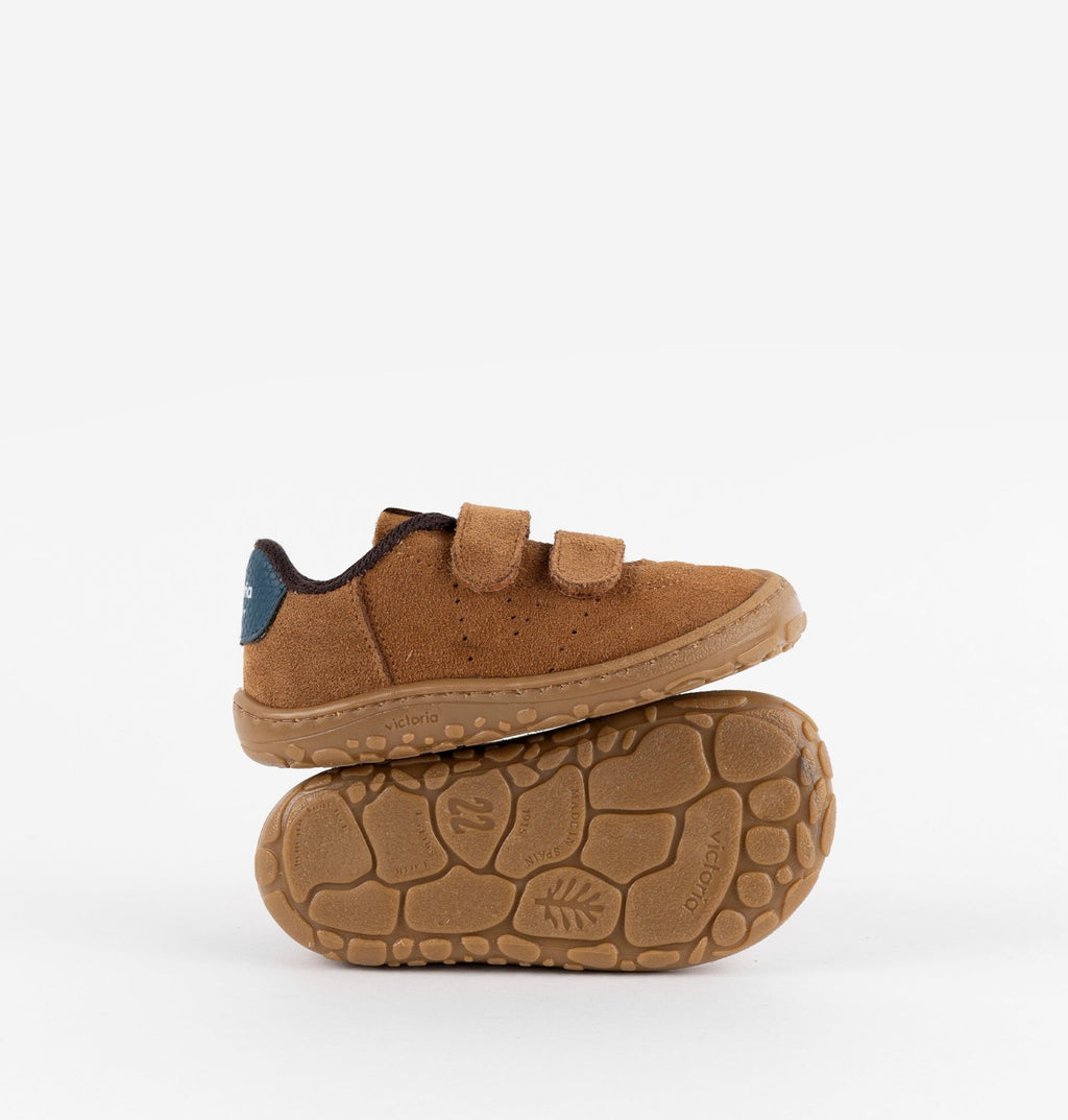 ZAPATO BAREFOOT INFANTIL BOSCO SERRAJE CUERO- VICTORIA - GARÓS