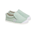 ZAPATO BAREFOOT PRIMEROS PASOS 1003-3 LINO ECOWORLD Y PIEL VERDE - PIRUFLEX - GARÓS