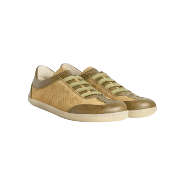 ZAPATO RESPETUOSO ADULTO FOLK VERDE KAKI - QUONDAM - GARÓS