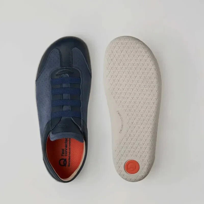 ZAPATO RESPETUOSO ADULTO QUONDAM FOLK AZUL MARINO - GARÓS