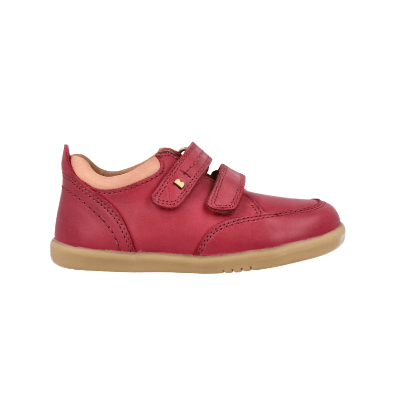 ZAPATO RESPETUOSO INFANTIL TIMBER LOW PIEL GRANATE - BOBUX - GARÓS