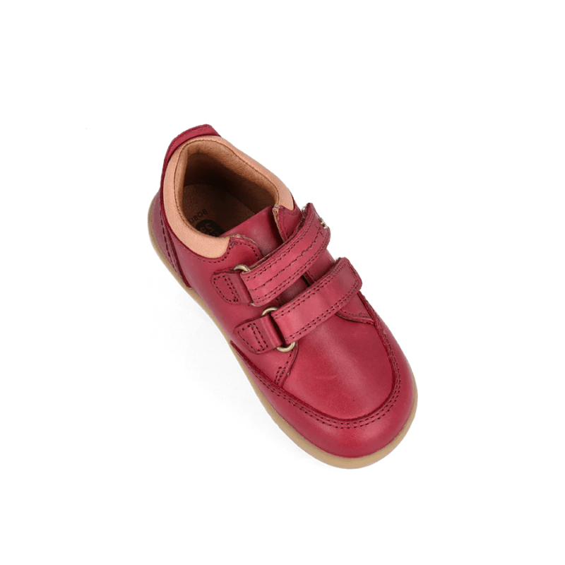 ZAPATO RESPETUOSO INFANTIL TIMBER LOW PIEL GRANATE - BOBUX - GARÓS