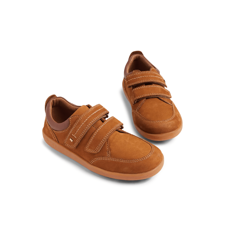 ZAPATO RESPETUOSO INFANTIL TIMBER LOW SERRAJE MARRÓN - BOBUX - GARÓS