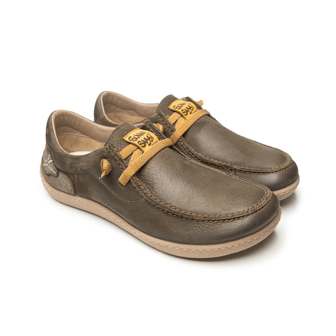 ZAPATO RESPETUOSO SUNNI SABBI NANPO KAKI - ÚLTIMA UNIDAD - GARÓS